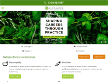 Tablet Screenshot of endeavour.edu.au