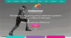 Desktop Screenshot of endeavour.org.uk