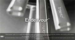 Desktop Screenshot of endeavour.dk