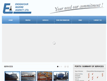 Tablet Screenshot of endeavour.gr